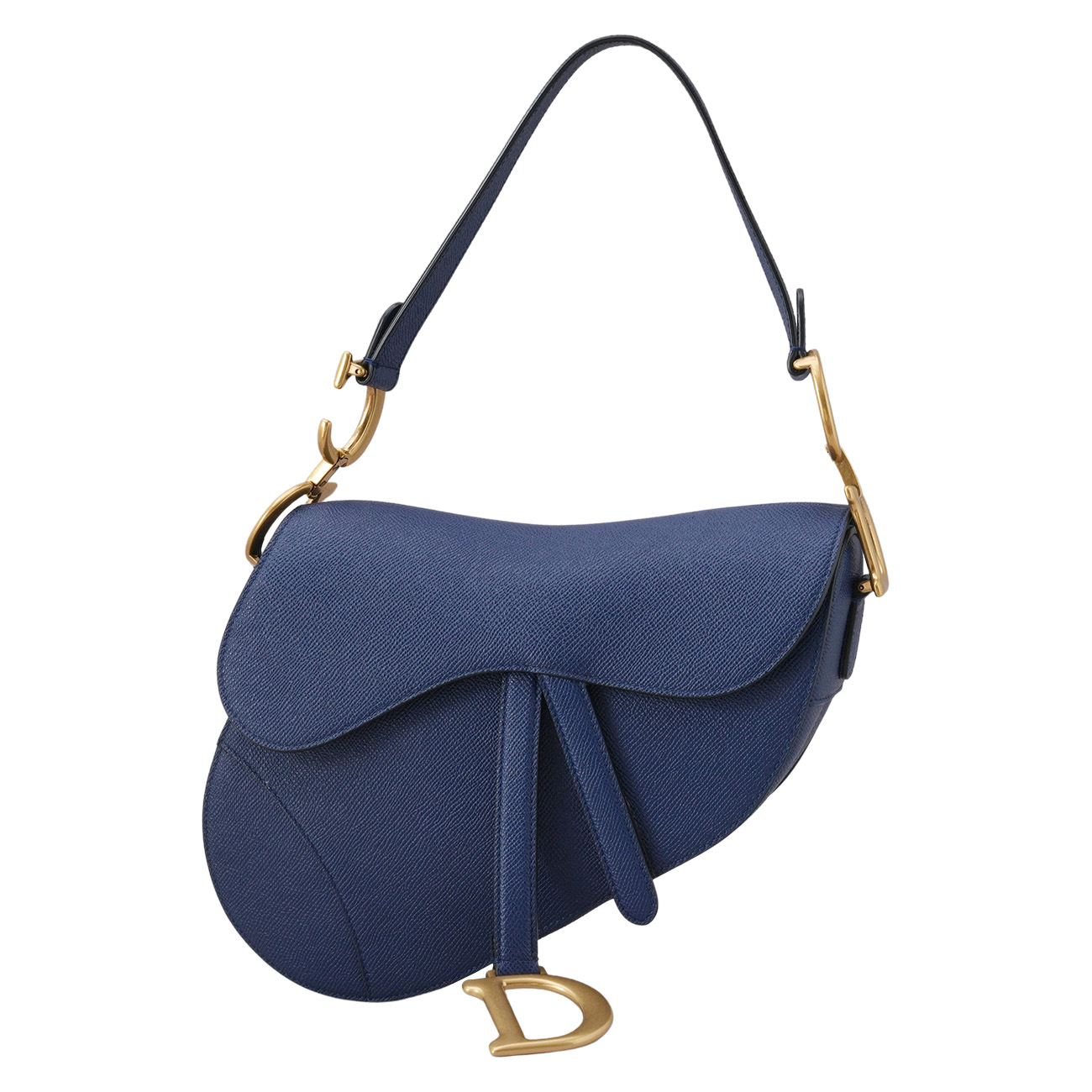 CHRISTIAN DIOR(USED)디올 새들 스트랩백 미듐